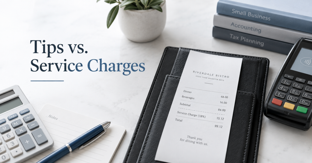 Tips vs. Service Charges: Why the Difference Matters for Your Business in 2026 sep 21, 2026, 09 36 42 am